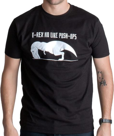 T Rex Hates Pushups T Shirt