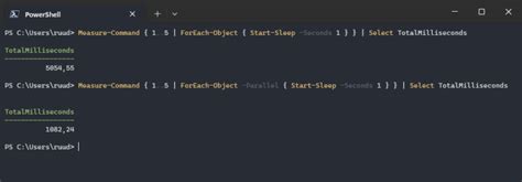 Powershell の Foreach Object と Foreach ループの説明