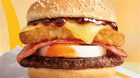 Australian Mcdonalds Big Brekkie Burger Deserves A Spot On American Menus