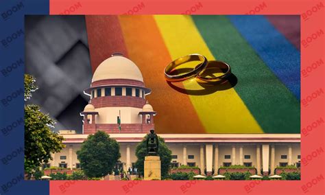 SC Says No To Same Sex Marriage Only Parliament Can Decide BOOM