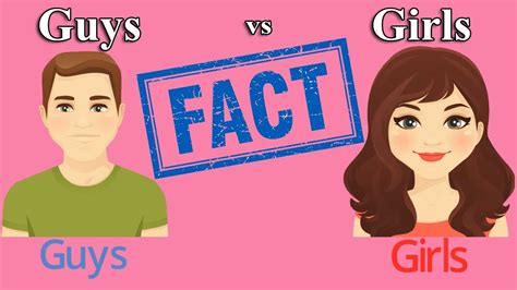 Real Facts About Guys And Girls Love Facts Common Characters Of Girls And Boys No 2 Yes