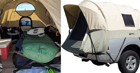 This Canvas Truck Bed Tent Allows You To Camp Out Anywhere Your Truck ...