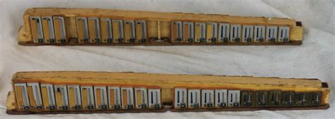 Italian Accordion Part Complete Set Of Treble Reed Blocks MH 2x41