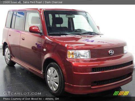 Salsa Red Pearl 2006 Scion Xb Dark Charcoal Interior