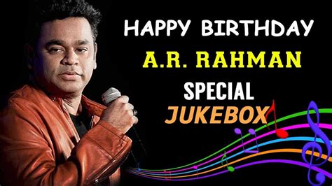 A R Rahman Telugu Hits Songs Jukebox Ar Rahman Birthday Special