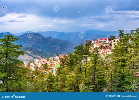 Shimla, Himachal Pradesh stock photo. Image of capital - 203501582