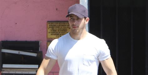 Nick Jonas Shows Off His Massive Biceps After The Gym Nick Jonas