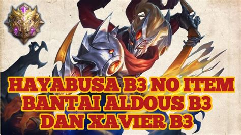 Commander Mavis Hayabusa No Item Bantai Semua Musuh B Youtube