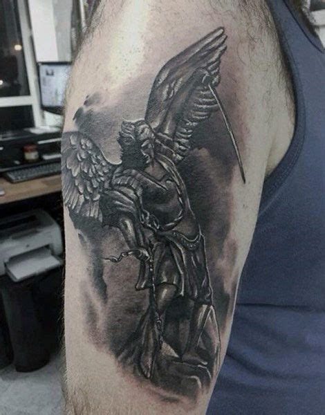 Arm Guardian Angel Protector Tattoo Ideas Tattoo For Men - Viraltattoo