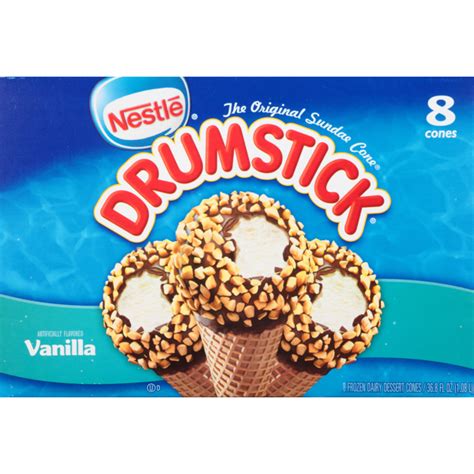 Save On Nestle Drumstick Sundae Cones Vanilla 8 Ct Order Online