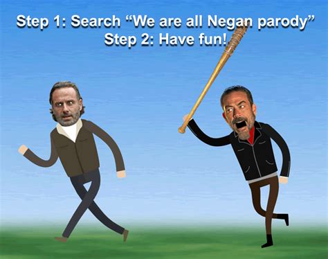 We Are All Negan Parody | The Walking Dead | Know Your Meme