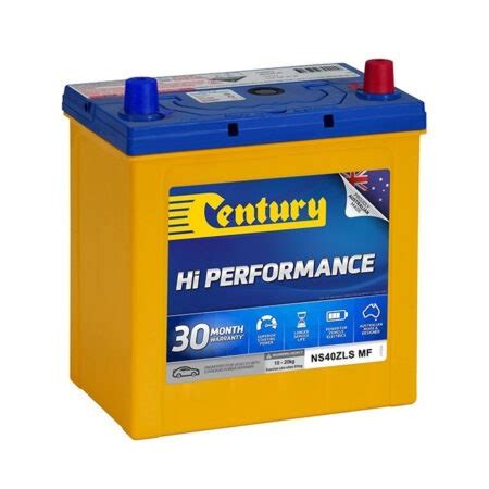 Century Hi Performance Car Battery Ns Zls Mf Battery Central Brisbane