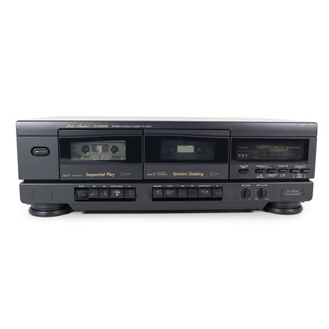 Fisher Cr W9015 Dual Deck Cassette Player