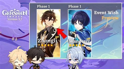 Zhongli And Wanderer Rerun Banner Confirmed Players Should Start