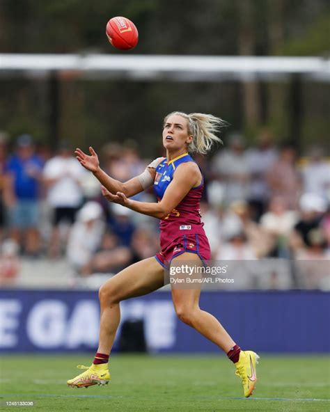 Orla Odwyer Of The Lions In Action During The 2022 Aflw Season 7