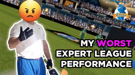 Vr Cricket Guy My Worst Performance In A 50 Over Expert League Match