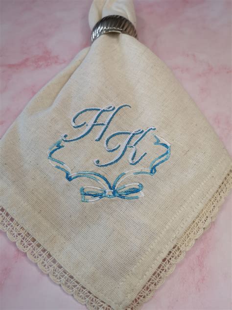 Servilletas de boda personalizadas Regalo Monogrammed Etsy España