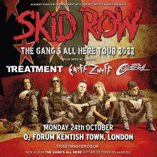 Skid Row Tickets, Tour Dates & Concerts 2025 & 2024 – Songkick