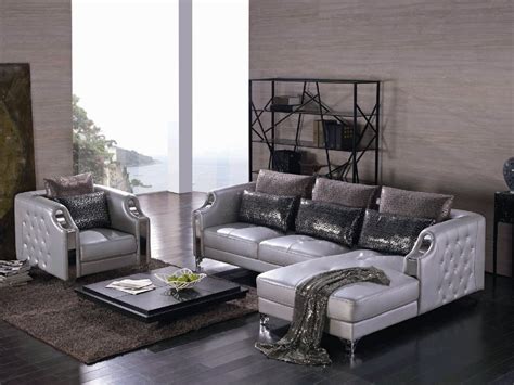 High Quality Luxury Design Leather Sofa Set for Villa Living Room-in ...