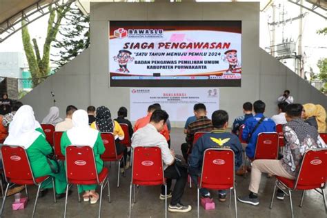 Bawaslu Purwakarta Siaga Pengawasan Satu Tahun Menuju Pemilu 2024