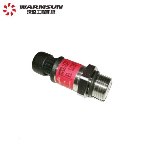 Bar High Temp Pressure Sensor Excavator Electric Parts