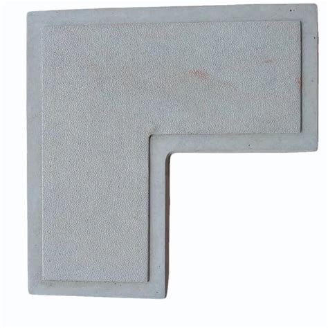 Grey L Shape Concrete Paver Block, 50 mm at Rs 20/piece in Murwara ...