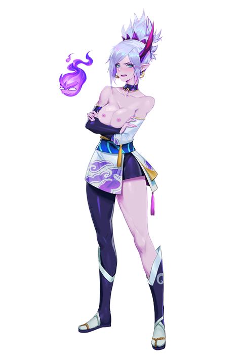 Spirit Blossom Riven Bond Art Edit League Of Hentai