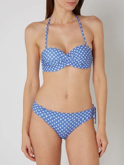 Banana Moon Bikini Oberteil Mit Punktemuster Bleu Online Kaufen