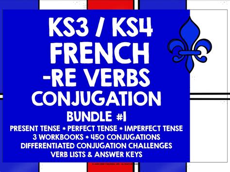 FRENCH RE VERBS CONJUGATION PRACTICE 1 Teaching Resources