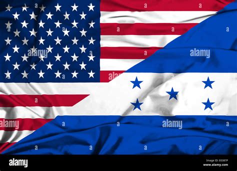 Usa and honduras flag hi-res stock photography and images - Alamy