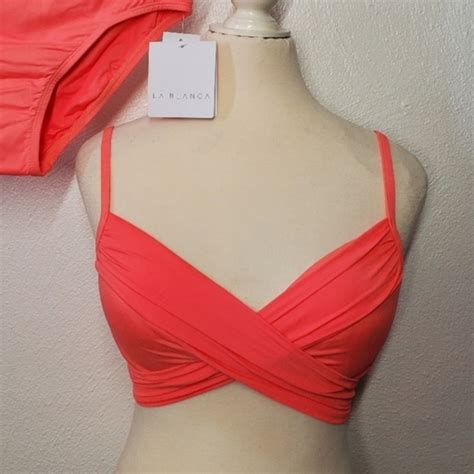 La Blanca Swim La Blanca New Underwire Wrap Bikini Top In Bird Of Paradise Poshmark