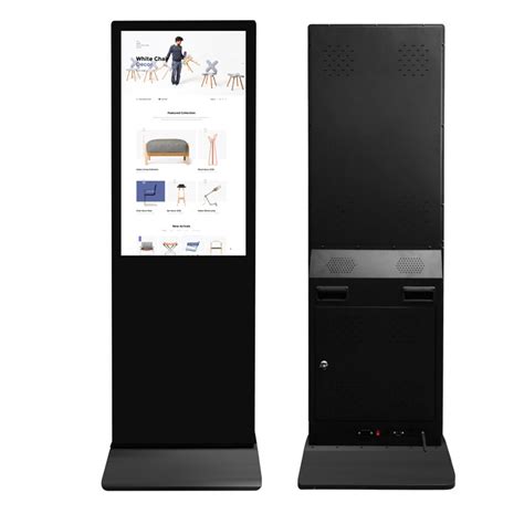 Inch Floor Standing Self Check In Kiosk Lcd Touchscreen Monitor