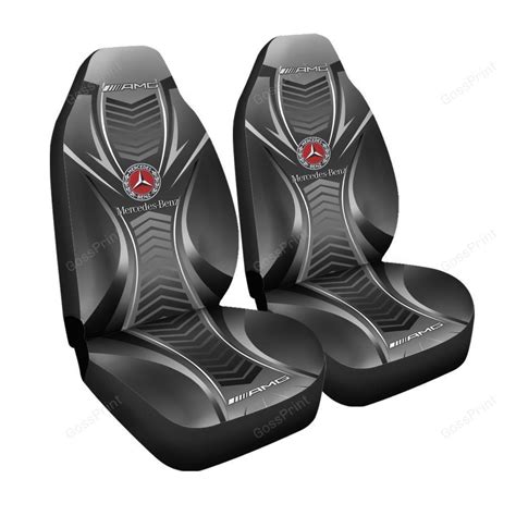 Mercedes Benz Amg Car Seat Cover Ver 13 Set Of 2 Meteew