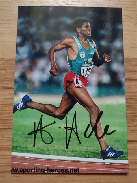 Athletics Haile Gebrselassie Photograph Catawiki