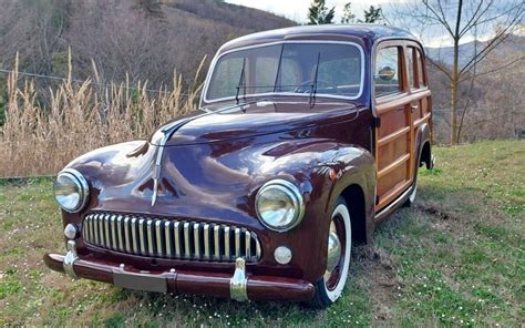 The Fiat 1100B Giardinetta Viotti Designed By Revelli Di Beaumont