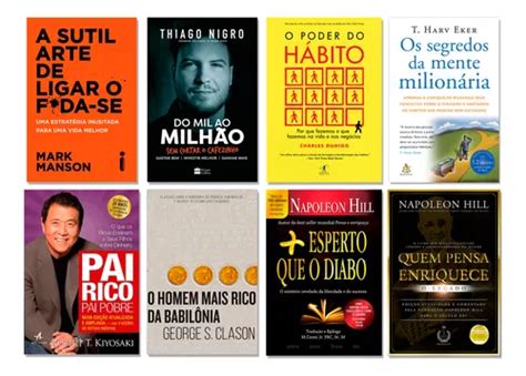 Kit Livros Do Mil Ao Milh O O Poder Do H Bito Pai Rico Frete Gr Tis