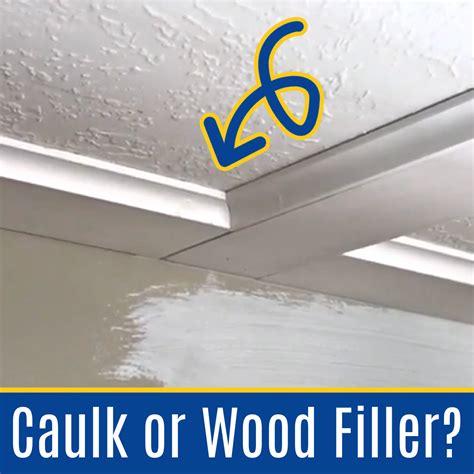 When To Use Caulk Or Wood Filler On Trim Guide Faq S And Video