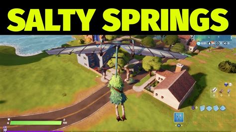 Fortnite New Salty Springs Chapter 2 Season 3 Youtube