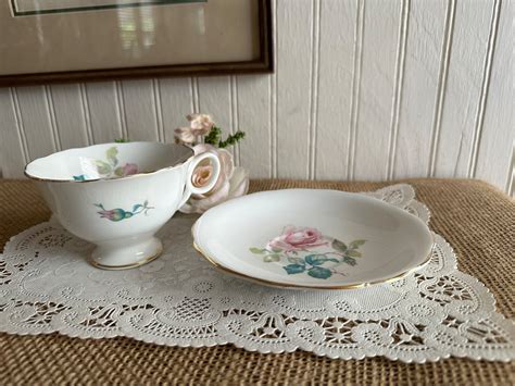 Radfords Tea Cup And Saucer English Bone China Tea Cup And Etsy