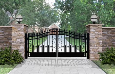 Dual Swing Gate Dual Swing Gate Venice Style 12 X 6 Feet