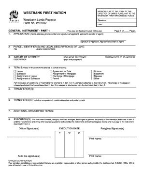 Fillable Online WFN-02 General.doc. Subdivision/Condominium Application ...