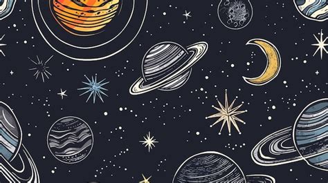 The Planets Of Our Solar System Premium Ai Generated Vector