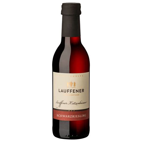 Lauffener Weing Rtner Rotwein Katzenbei Er Schwarzriesling Qba Trocken