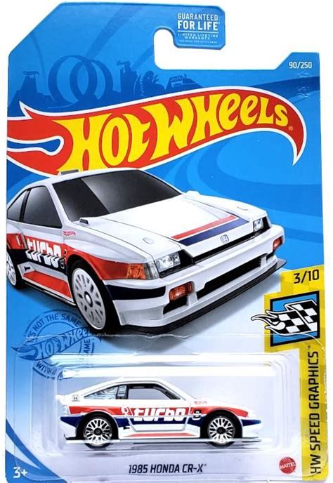 Hot Wheels Mainline Honda Crx Widebody White Gry