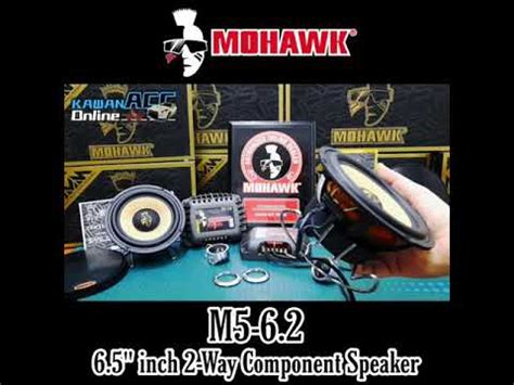 Mohawk M5 Series M5 6 2 6 5 Inch 2 Way Component Speaker Sound Test