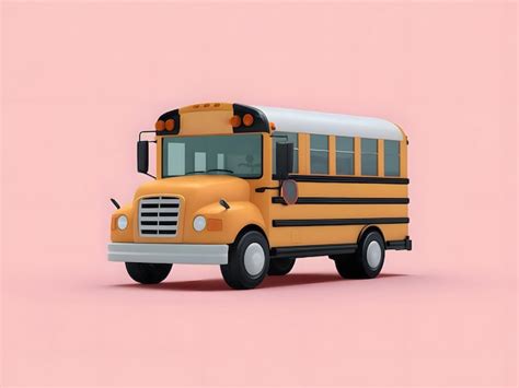 Premium Photo School Bus