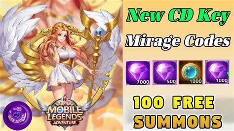 Free Summons Mobile Legend Adventure Code Ml Adventure Mirage