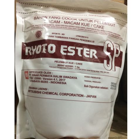 Pelembut Kue RYOTO ESTER SP 1 Kg Emulsifier Pengembang Kue Lazada