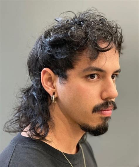 Men With Mullet Curly Hair How To Rock This Retro Style And Turn Heads