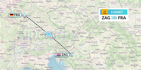 LH6007 Flight Status Lufthansa Zagreb To Frankfurt DLH6007